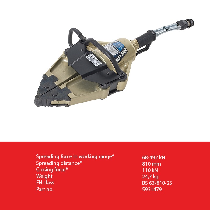 HYDRAULIC SPREADERS SP 80