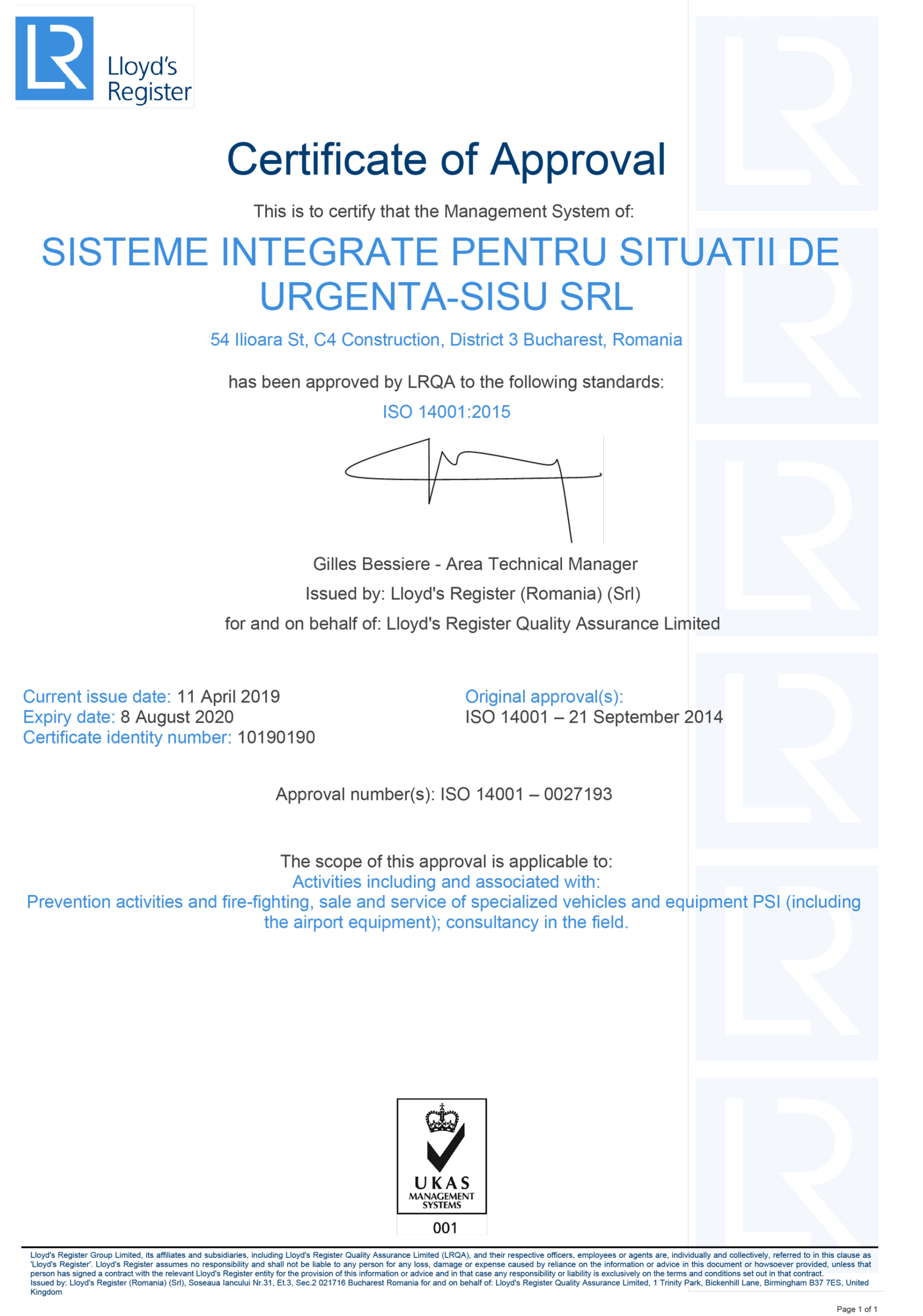 0027193-EMS-ENGUS-UKAS_SISTEME-INTEGRATE-PENTRU-SITUATII-DE-URGENTA-SISU-SRL_CTA_2019